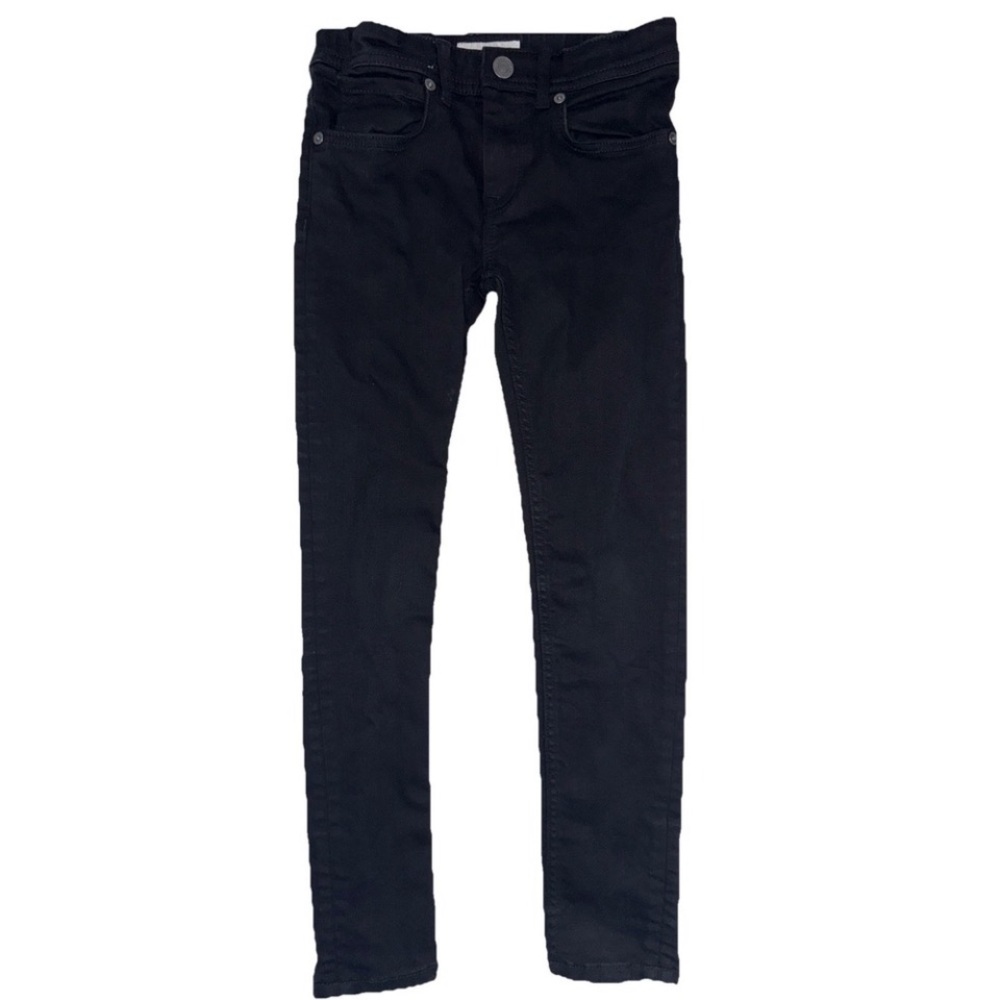 Burberry black skinny jeans for girls - stretch, adjustable waist